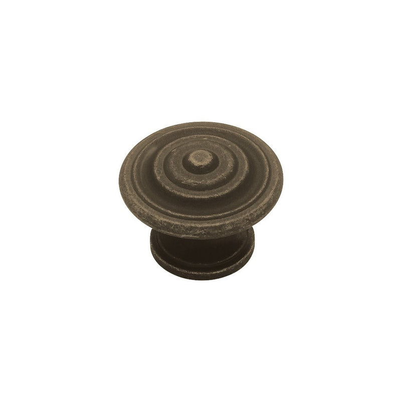 Liberty PN0407-OB-C 35mm Concentric Kitchen Cabinet Hardware Knob, Oil Rubbed Bronze