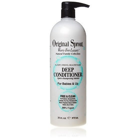 Original Sprout Deep Conditioner. Organic Vegan Deep Conditioning Treatment for Natural Hair Care. 33 oz.