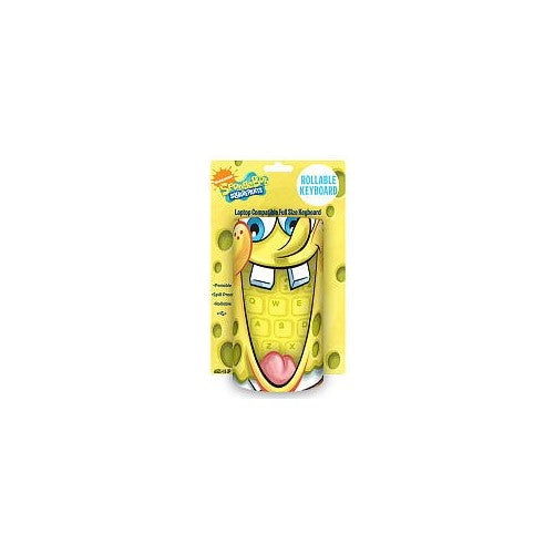 SpongeBob SquarePants Nickelodeon Rubber USB Keyboard (90262)