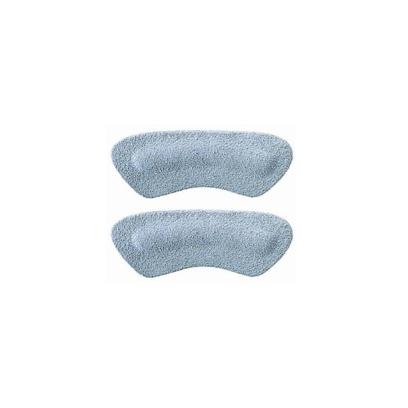 Pedag Stop Padded Leather Heel Grips, Gray, One Pair