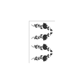 Armour Etch Rub N Etch Stencil Stemmed Rose, 5-Inch by 8-Inch