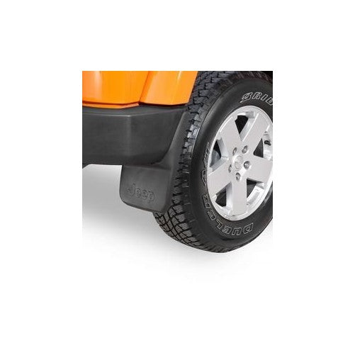 2007-2013 Jeep Wrangler Rear Deluxe Molded Splash Guards-Mopar OEM