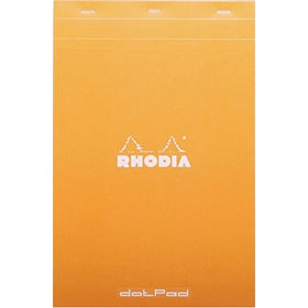 Rhodia Orange Dot Pad 8.25X12.5