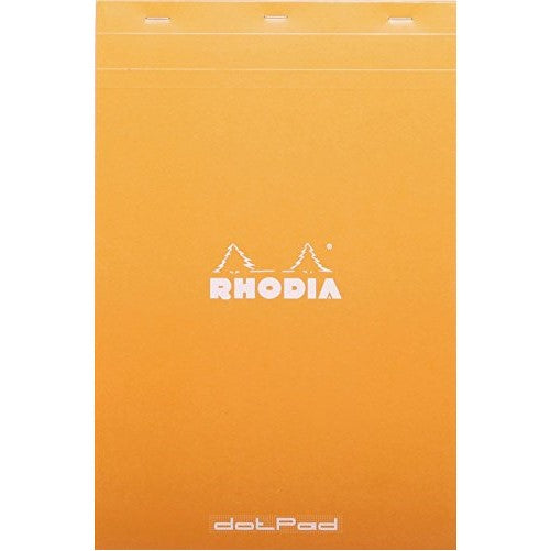 Rhodia Orange Dot Pad 8.25X12.5