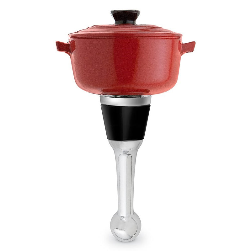 Epic Products Red Pot Bottle Stopper, 4-Inch