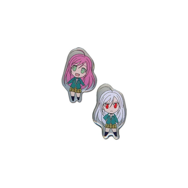 Rosario Vampire Moka & Inner Pin Set of 2