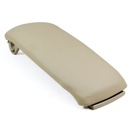 New Beige Leather Center Console Amrest Covers Lip For 00-06 Audi A6 2003 2005 2006 2000 2001 2002 2004