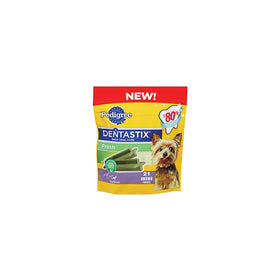 Pedigree Fresh Dentastix 21 Mini Treats Small/Toy Dogs, 5.26 oz (Pack of 2) Packaging May Vary