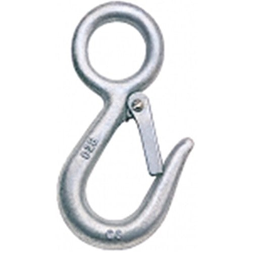Crosby 1023074 Snap Hook, Forged Carbon, Galvanized with Latch, 9/16", Working Load Limit: 1000 lb, 4.75" Length x 2.69" Width