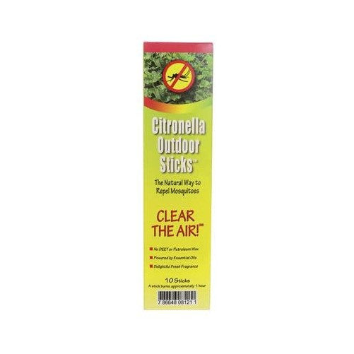 Neem Aura Naturals Outdoor Citronella Sticks - (Case of 18 - Ct)