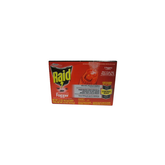 Raid Concentrated Deep Reach Fogger (pack of 2)