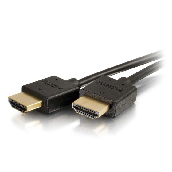 C2G 41363 Ultra Flexible High Speed HDMI Cable with Low Profile Connectors, Black (3 Feet, 0.91 Meters)