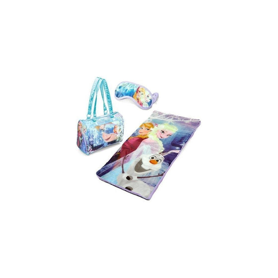 Disney Frozen Sleepover Slumber Nap Mat with Purse and Bonus Eye Mask