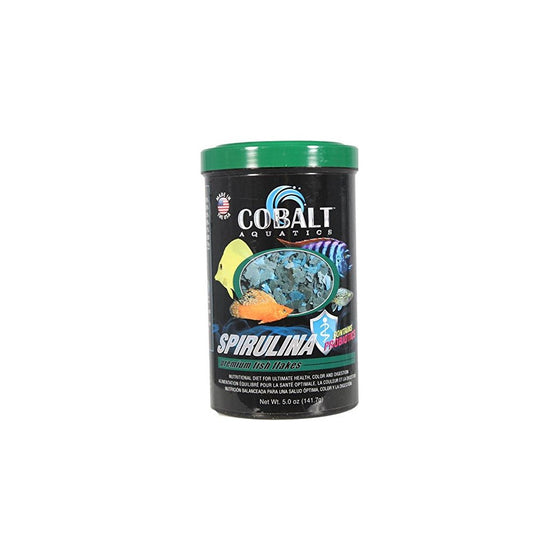 Cobalt Aquatics Spirulina Flake, 5 oz