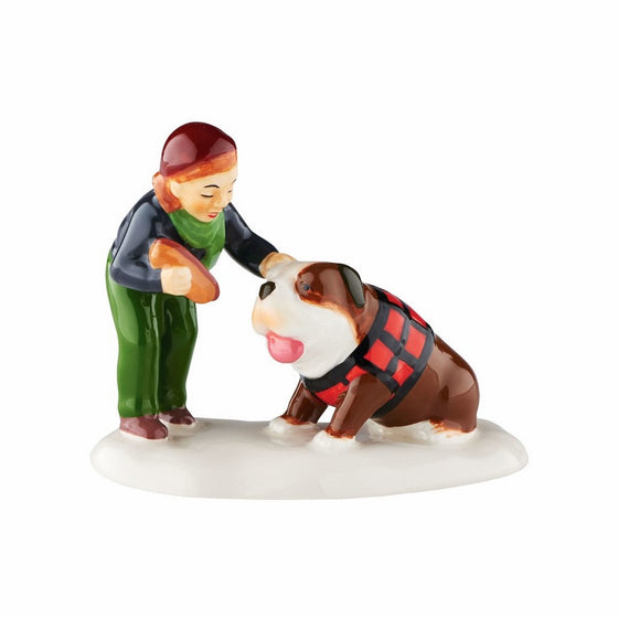 Department 56 Snow Village Dog for The Dog 2016