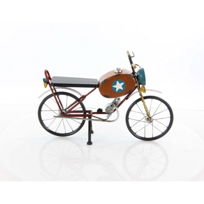 Modish Metal Motorcycle, Multicolor