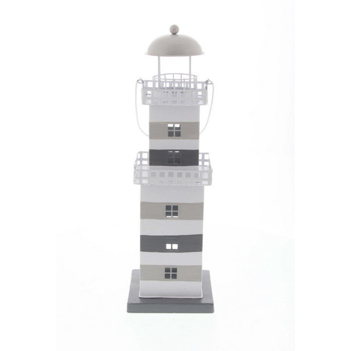 Stirring Metal Lighthouse Lantern, Multicolor