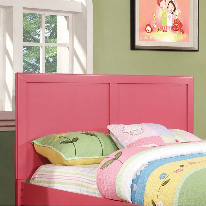 Prismo Traditional Full Queen Headbord, Pink Finish