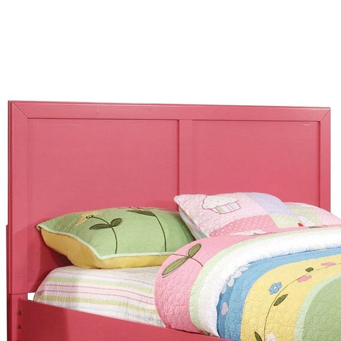 Prismo Traditional Full Queen Headbord, Pink Finish