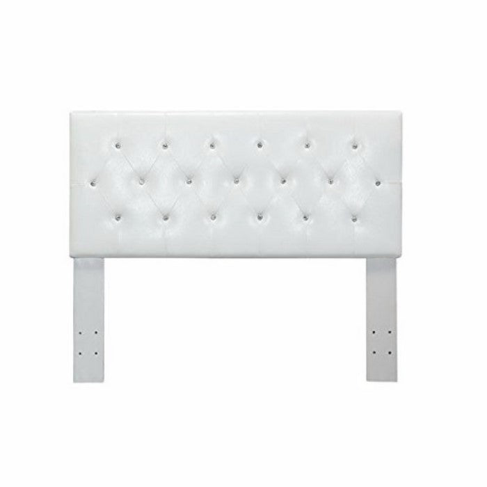 Velen II Contemporary Twin Size Headboard, White