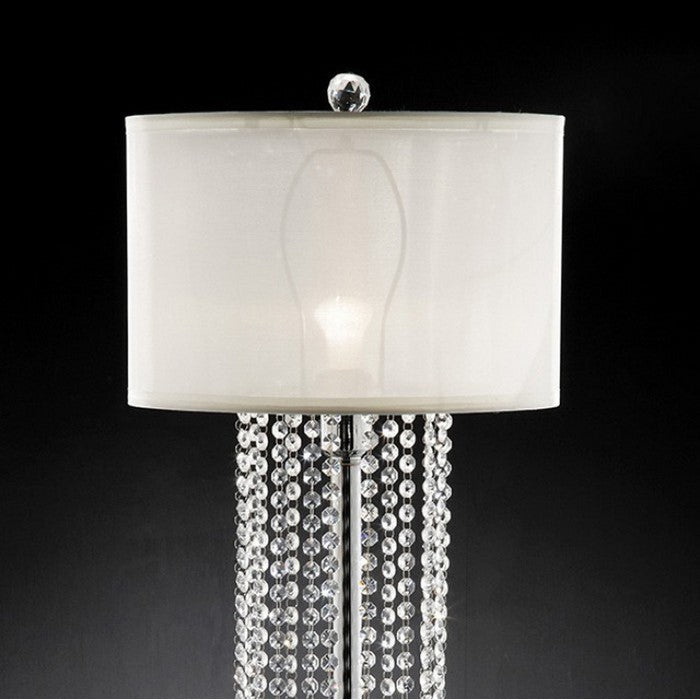 Claris Traditional Table Lamp, Ivory