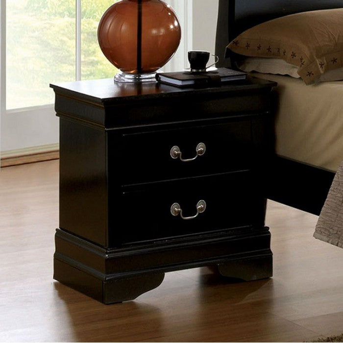 Transition Style Wooden Double Dresser with 8 Drawers, Dark Brown