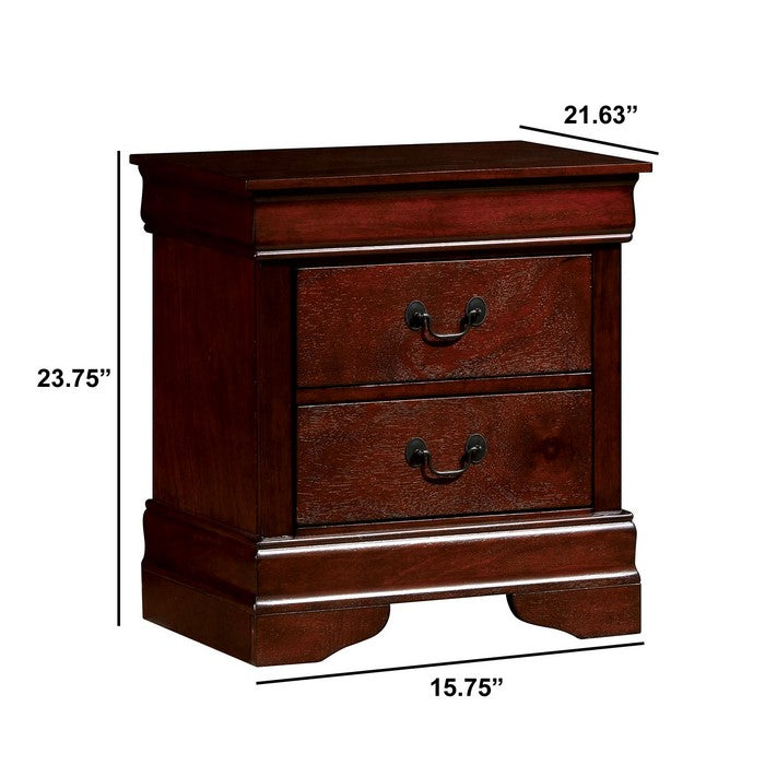 Louis Philippe III Contemporary Style Night Stand