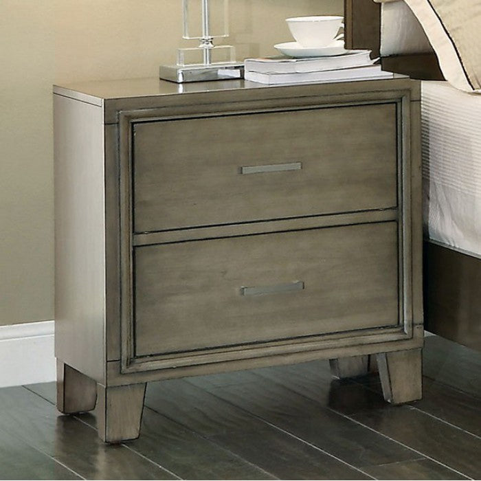 5 Drawer Wooden Chest with Cabriole Legs and Round Knobs, Antique White