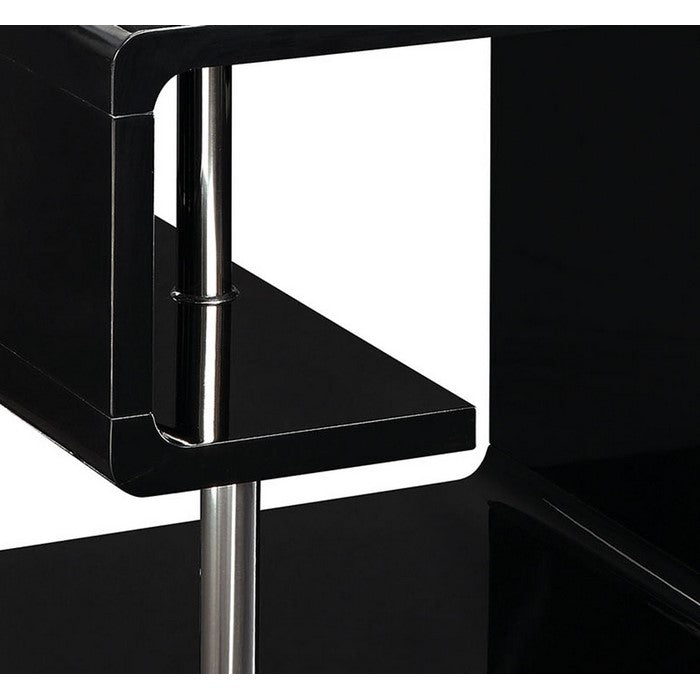 Ninove Contemporary Style End Table, Black
