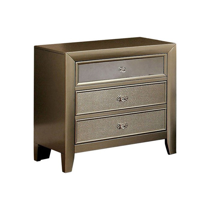 Fabric Upholstered Wooden Storage Bench with Engraved Legs, Gray