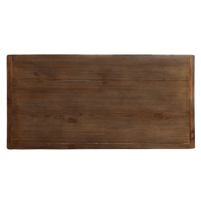 Sania Contemporary Counter Table In Natural Finish