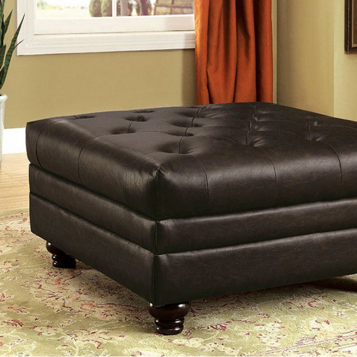 Stanford II Contemporary Ottoman, Brown