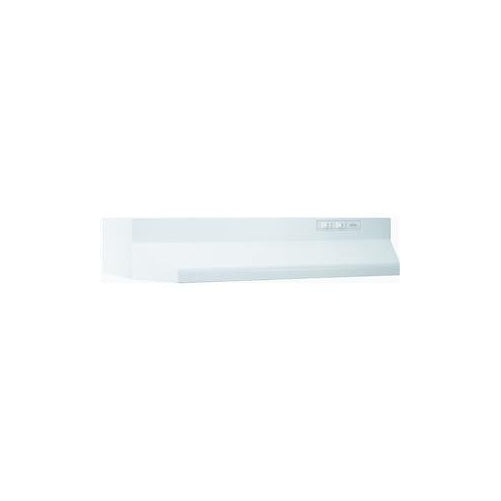Broan 403001 ADA Capable Under-Cabinet Range Hood, 30-Inch, White