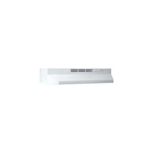 Broan 414201 ADA Capable Non-Ducted Under-Cabinet Range Hood, 42-Inch, White