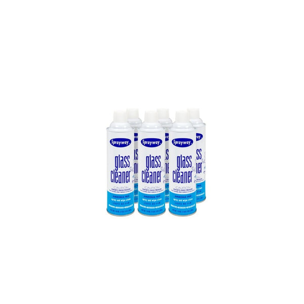 Sprayway Glass Cleaner - 6 Cans