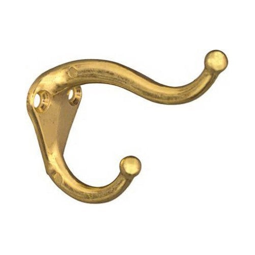 Coat/Hat Hook Brass