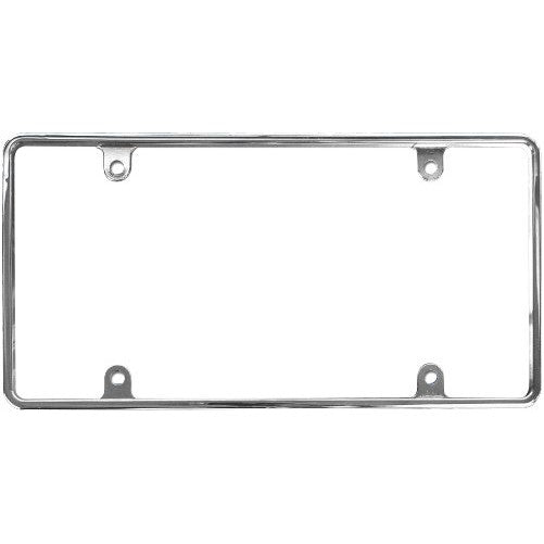 Custom Accessories 92510 Chrome Supreme License Plate Frame