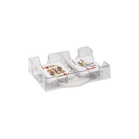 Dual Deck Revolving Card Holder