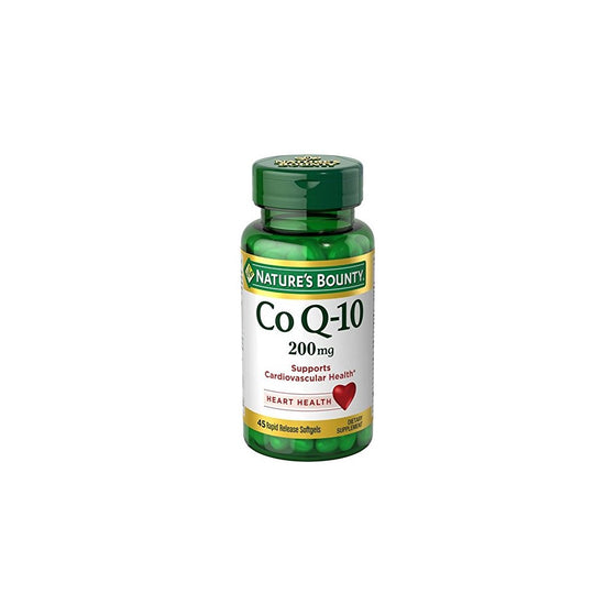 Nature's Bounty Co Q-10 200mg 45 Softgels