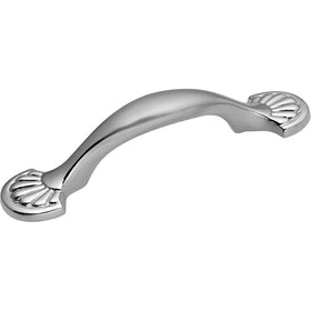 Hickory Hardware P523-SC 3-Inch Newport Cabinet Pull, 3-Inch, Satin Silver Cloud
