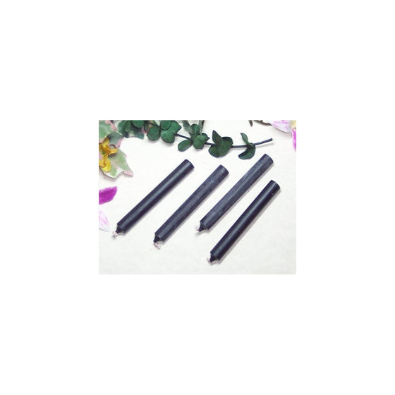 Pack of 4 Spell Chime Candles - Color: Black