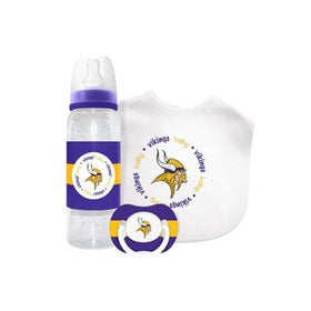 Baby Fanatic Minnesota Vikings Baby Gift Set