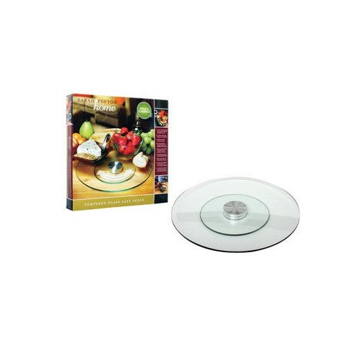 Sarah Peyton Home 12" Tempered Glass Lazy Susan