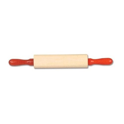 7.5" Wood Child's Rolling Pin, Play Doh, Kitchen Party Fun