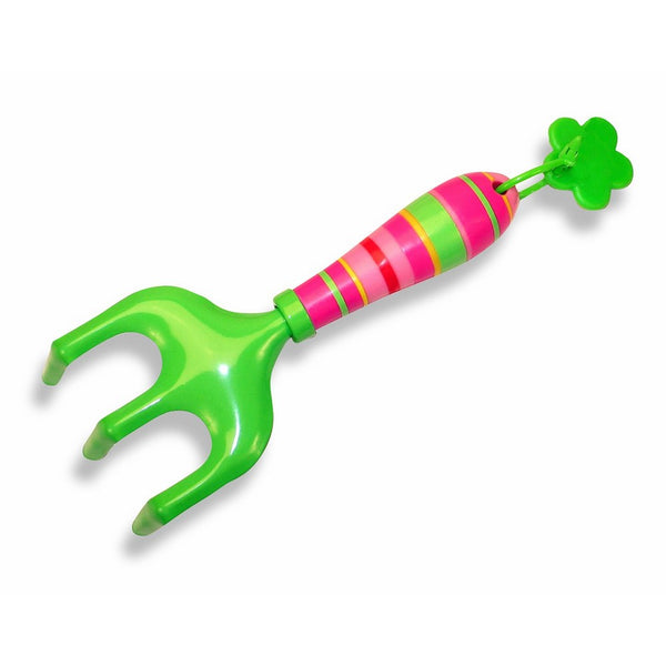 Melissa & Doug Sunny Patch Blossom Bright Cultivator Gardening Tool for Kids