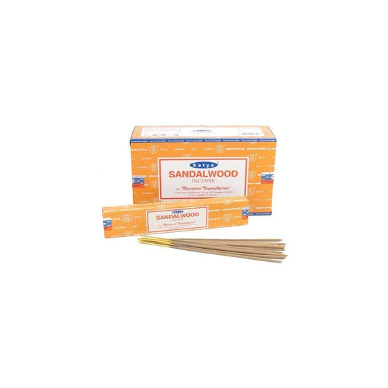 Satya Nag Champa Sandalwood Incense Sticks - Box 12 Packs