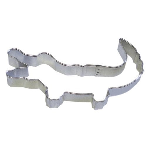 R&M Cookie Cutter, 4.5-Inch, Alligator, Tinplated Steel