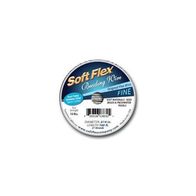 Soft Flex Original .014" 100 ft. Satin Steel Beading Wire