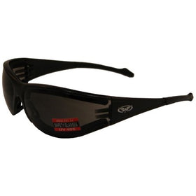 Global Vision Full Throttle Glasses (Black Frame/Smoke Lens)