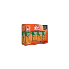 Lance Toast Chee Reduced Fat Peanut Butter Sandwich Crackers, 8 Count
